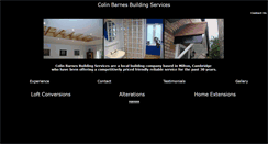 Desktop Screenshot of colinbarnesbuilding.co.uk